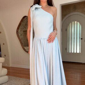 Pale Blue STAUD gown